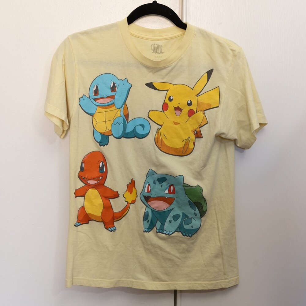 XS OG Starter Pokemon shirt 100% cotton